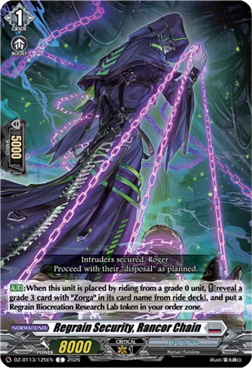 Regrain Security, Rancor Chain