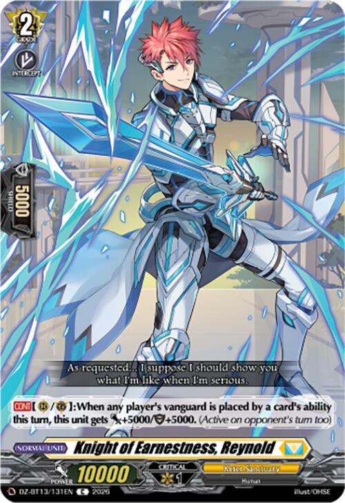 Knight of Earnestness, Reynold