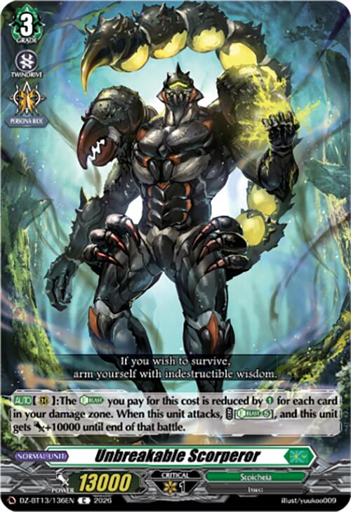 Unbreakable Scorperor