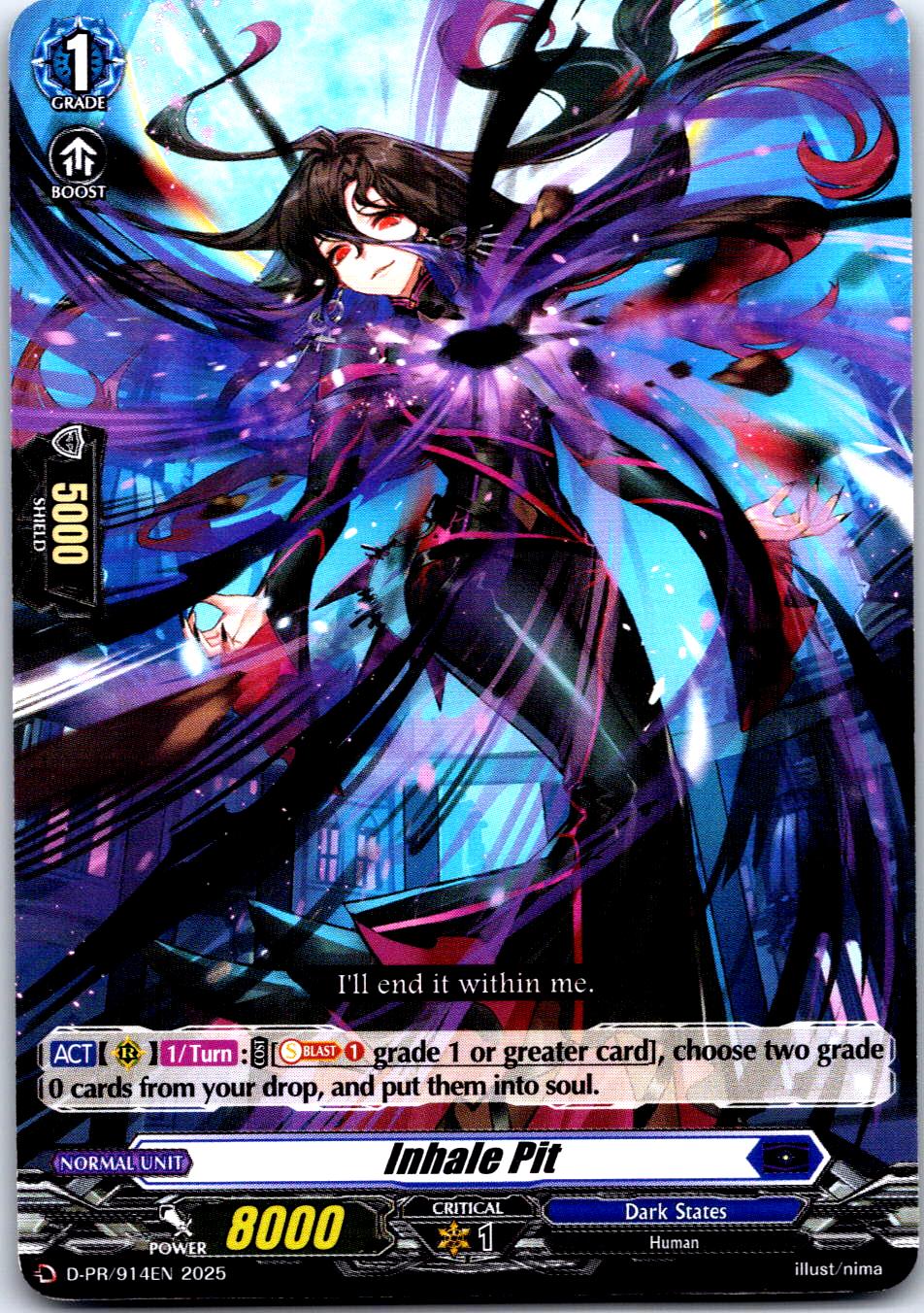 INHALE PIT D-PR/914EN P CARDFIGHT!! VANGUARD MP