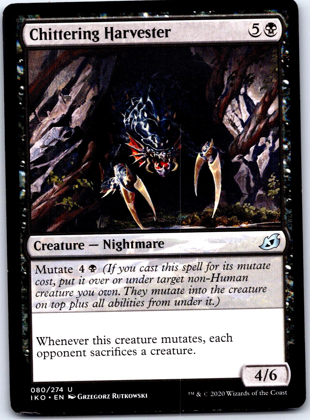 CHITTERING HARVESTER 80 UC MAGIC: THE GATHERING MP