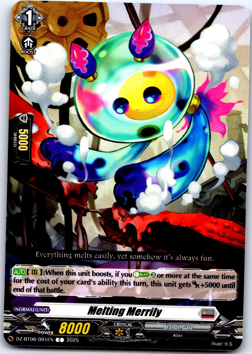 MELTING MERRILY DZ-BT06/091EN C CARDFIGHT!! VANGUARD MP