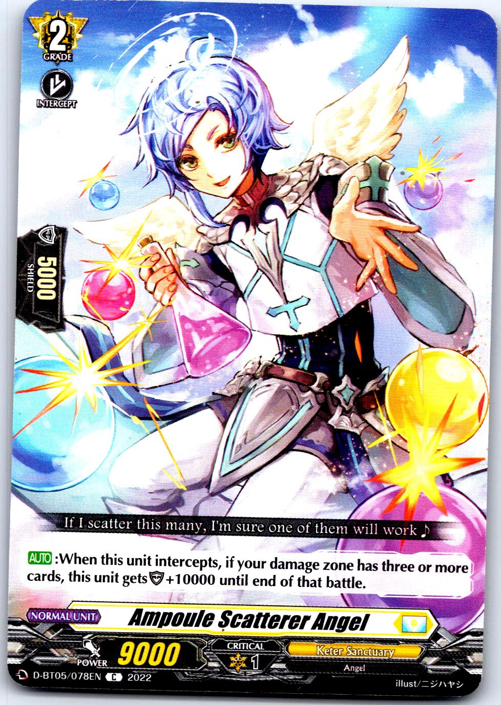 AMPOULE SCATTERER ANGEL D-BT05/078EN C CARDFIGHT!! VANGUARD MP