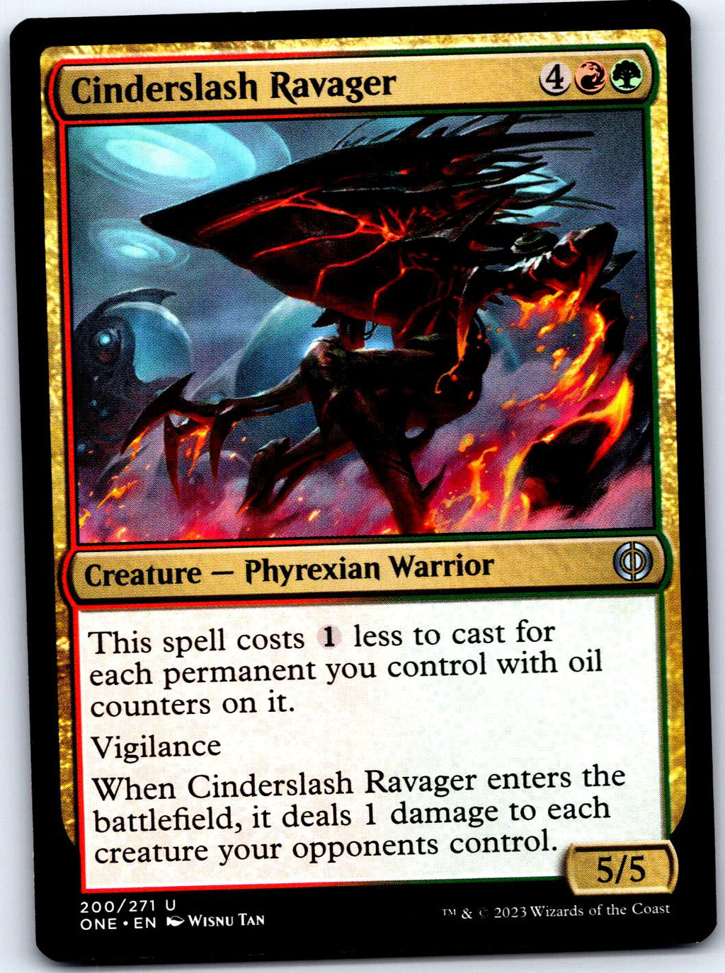 CINDERSLASH RAVAGER 200 UC MAGIC: THE GATHERING MP
