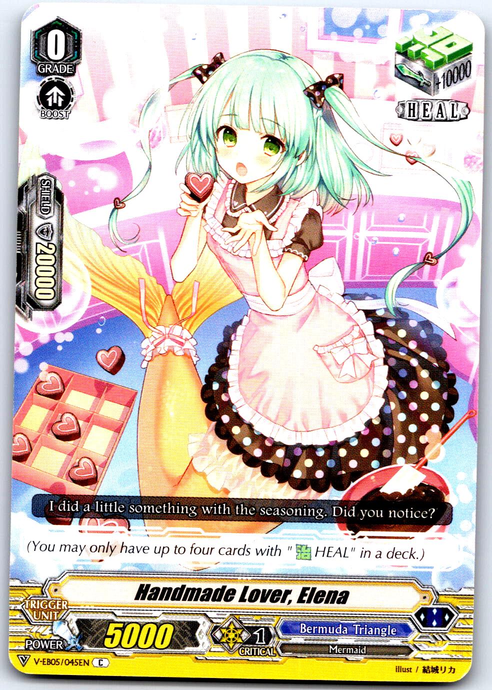 HANDMADE LOVER, ELENA V-EB05/045EN C CARDFIGHT!! VANGUARD MP