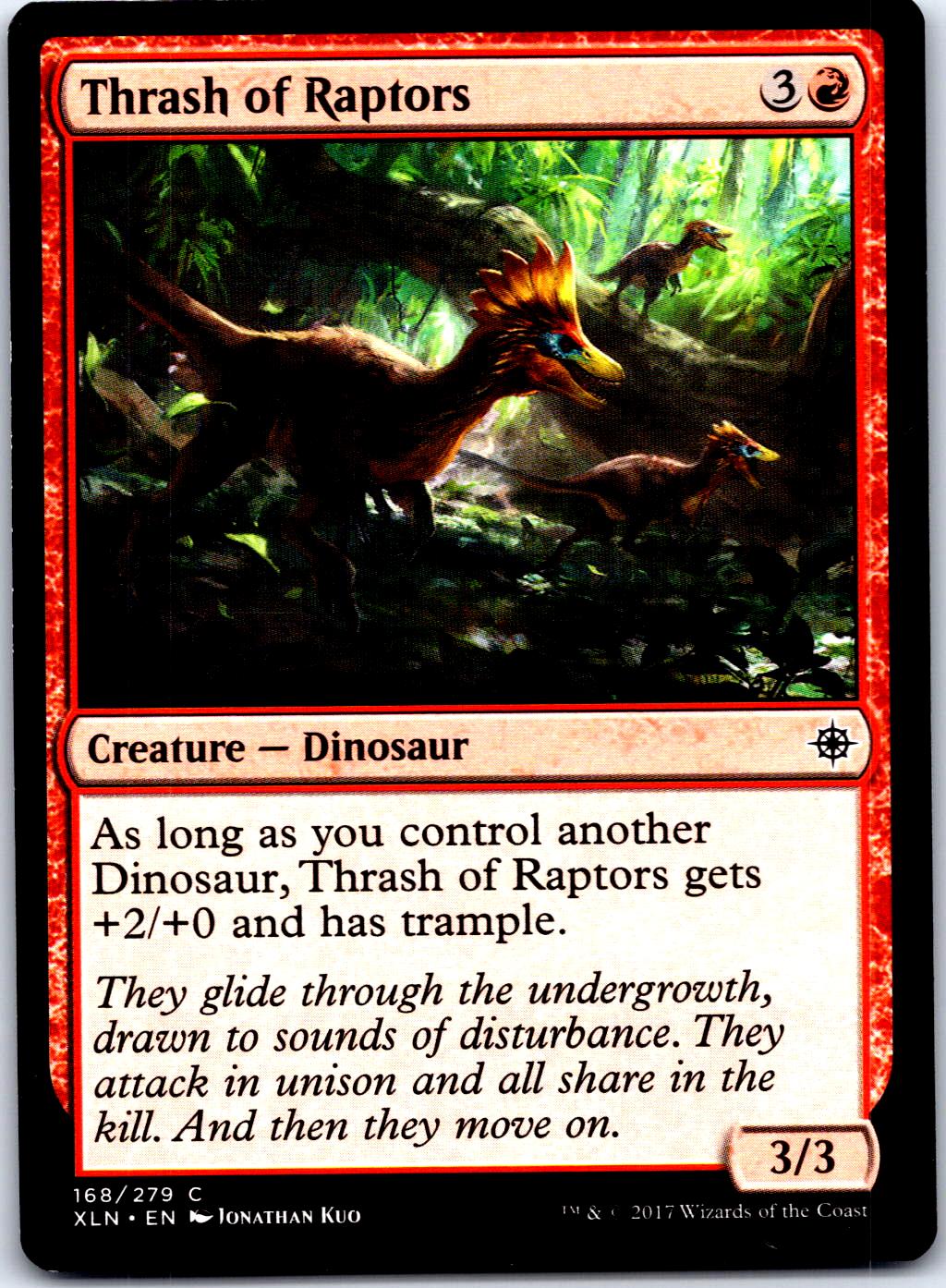 THRASH OF RAPTORS 168 C MAGIC: THE GATHERING MP