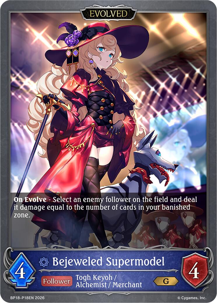 Bejeweled Supermodel (Evolved) - P18EN (Foil)