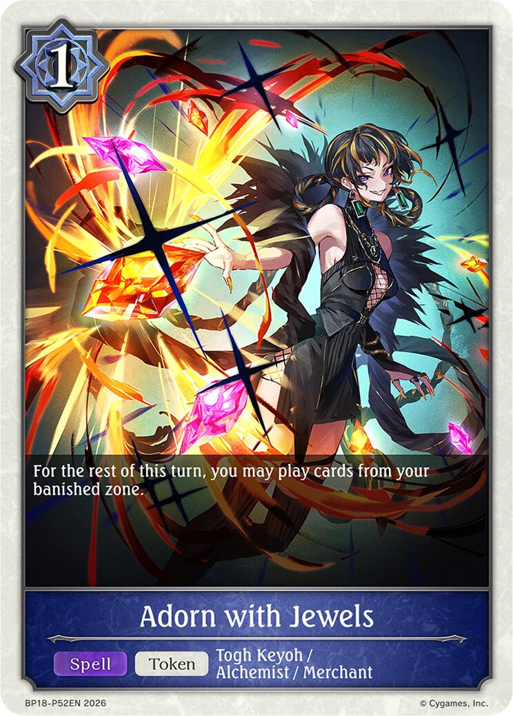 Adorn with Jewels - P52EN (Foil)
