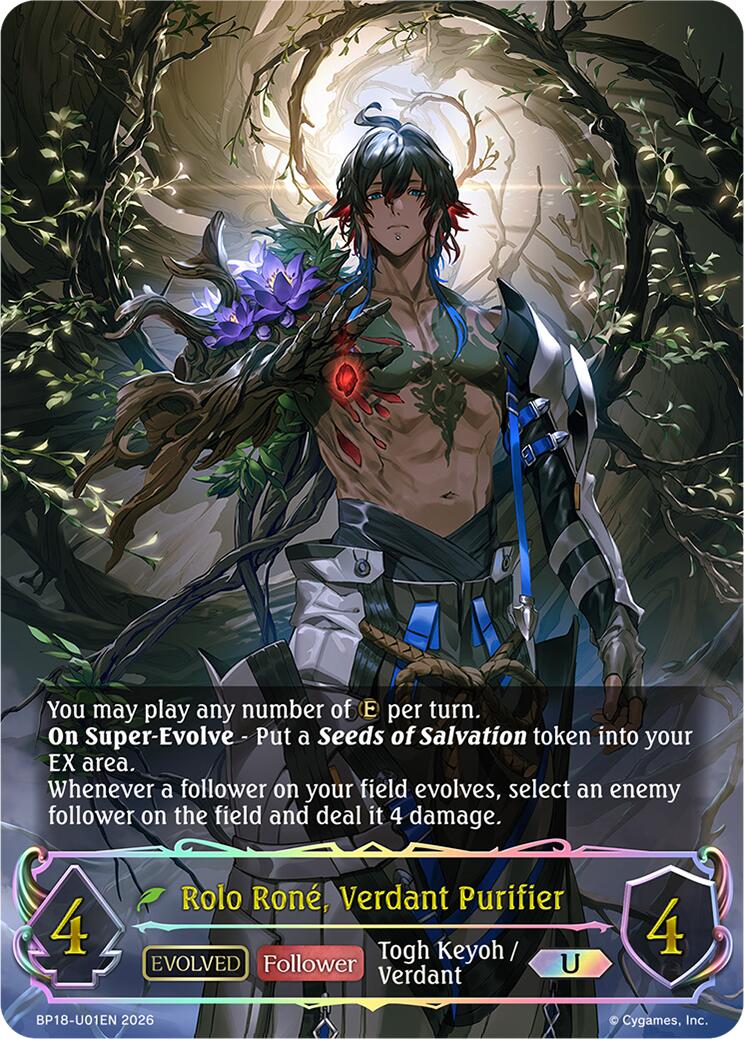 Rolo Rone, Verdant Purifier (Evolved) (U)