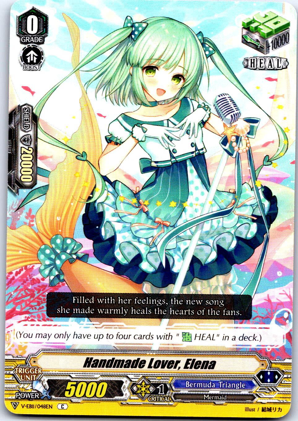 HANDMADE LOVER, ELENA V-EB11/048EN C CARDFIGHT!! VANGUARD MP