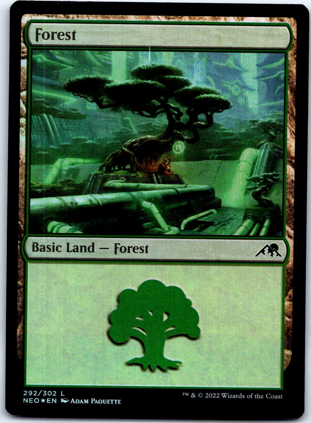 FOREST (292) 292 LAND MAGIC: THE GATHERING MP