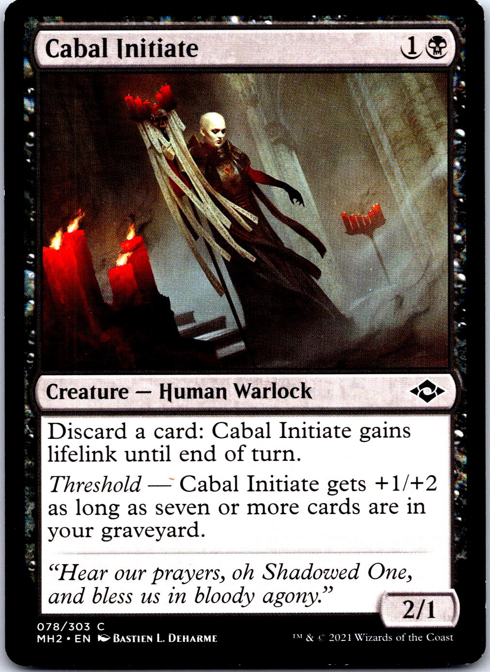 CABAL INITIATE 78 C MAGIC: THE GATHERING MP