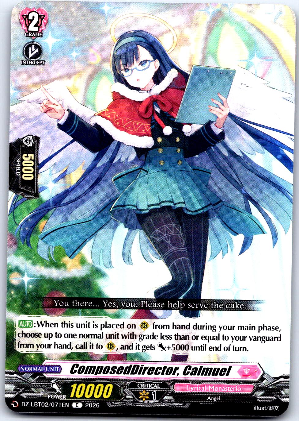 COMPOSEDDIRECTOR, CALMUEL DZ-LBT02/071EN C CARDFIGHT!! VANGUARD LP