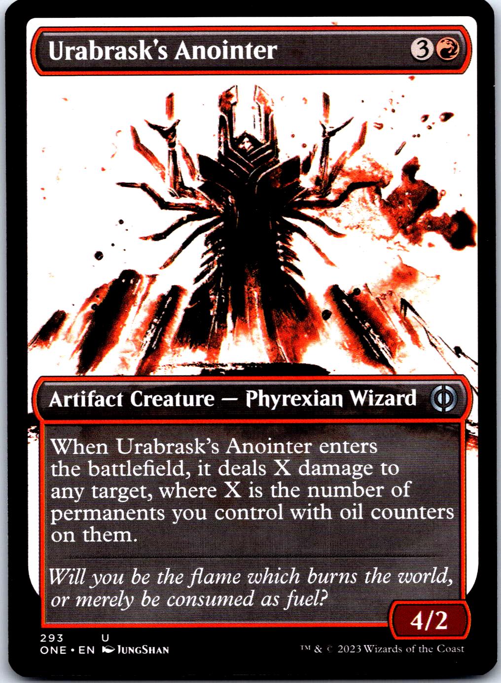URABRASK'S ANOINTER (SHOWCASE) 293 UC MAGIC: THE GATHERING MP