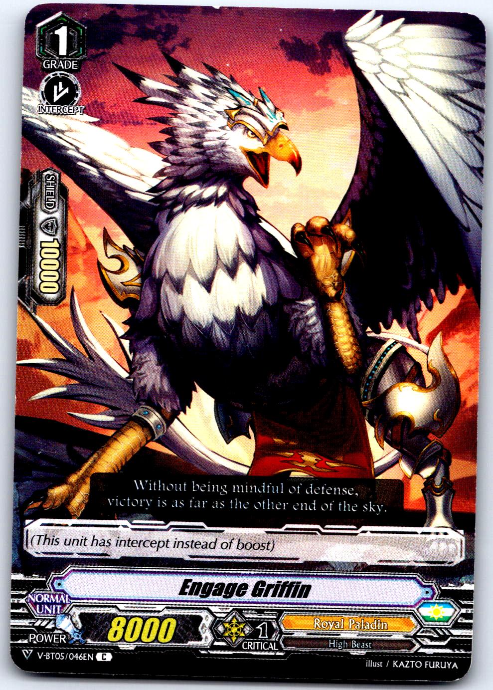 ENGAGE GRIFFIN V-BT05/046EN C CARDFIGHT!! VANGUARD MP