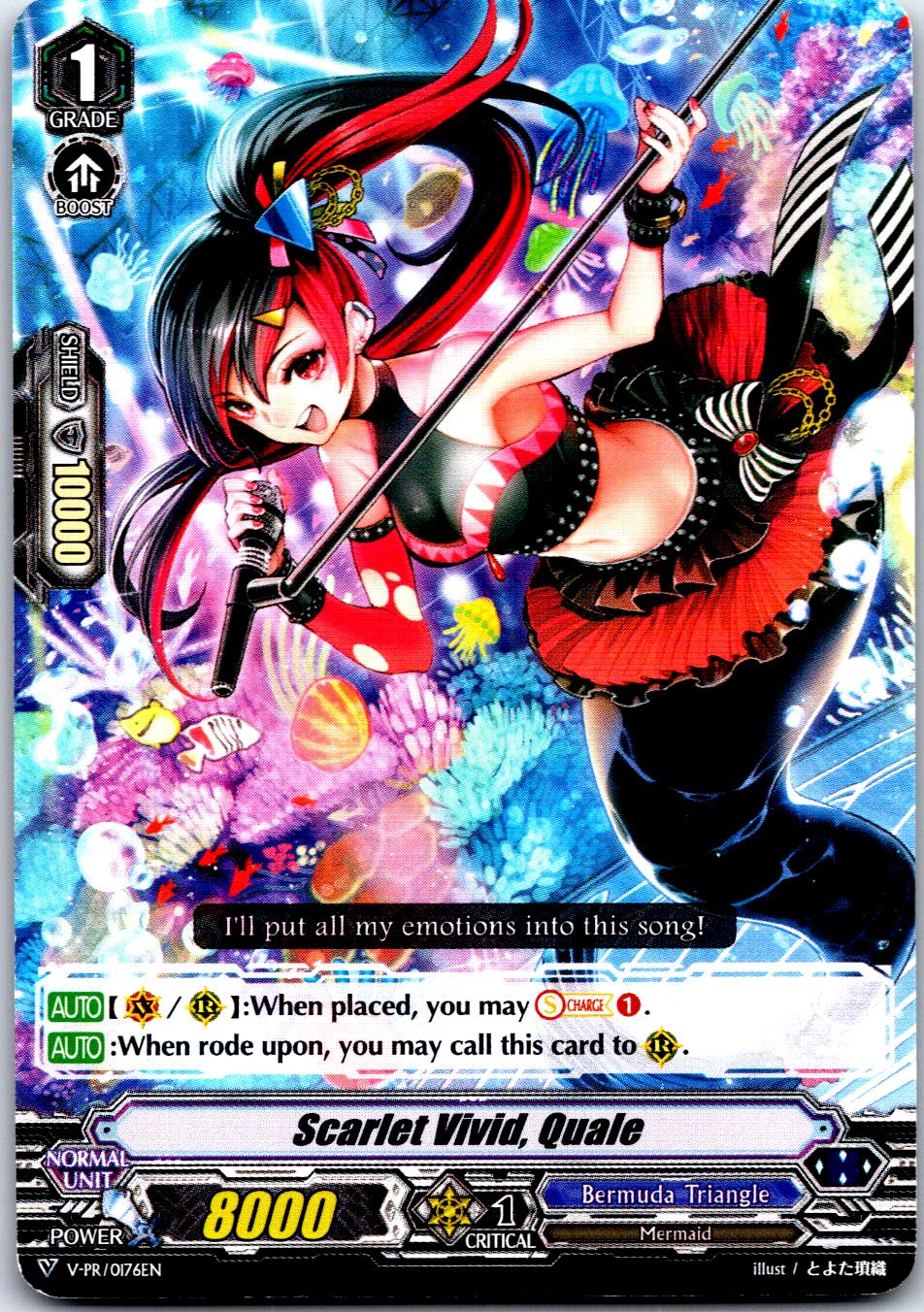 SCARLET VIVID, QUALE V-PR/0176EN P CARDFIGHT!! VANGUARD MP