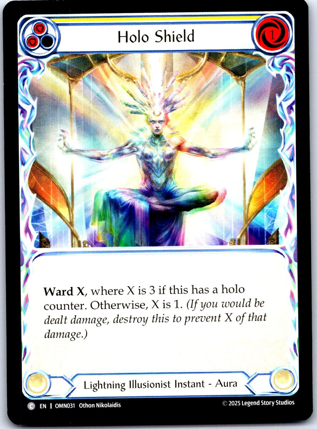 HOLO SHIELD (YELLOW) OMN031 C FLESH AND BLOOD MP