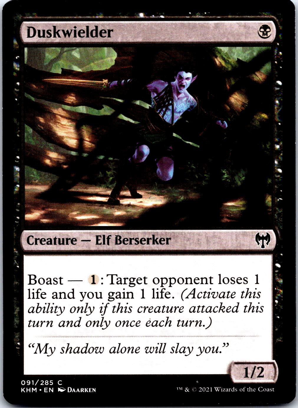 DUSKWIELDER 91 C MAGIC: THE GATHERING MP