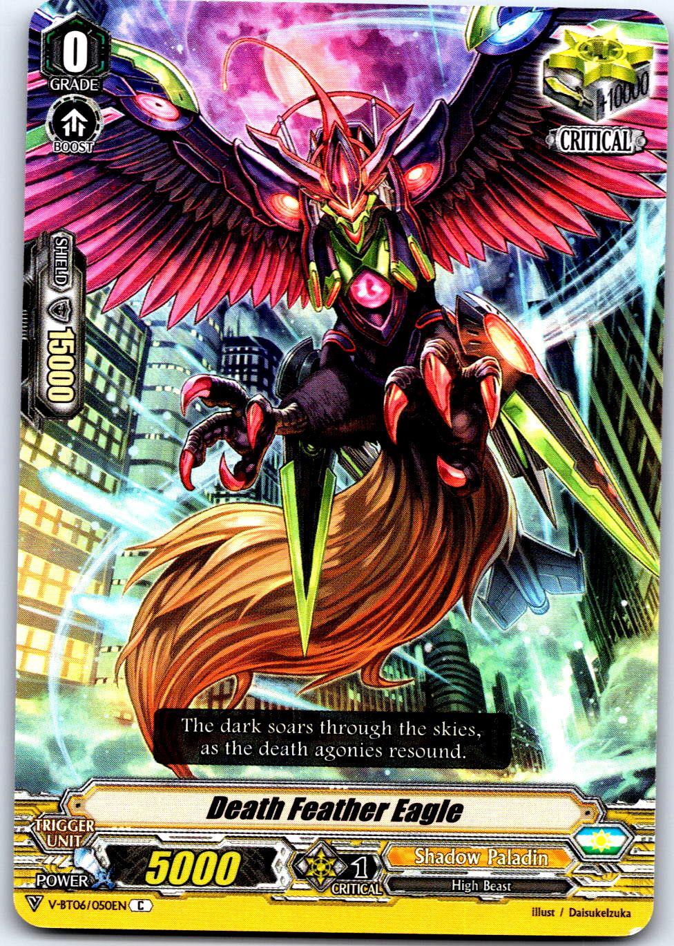 DEATH FEATHER EAGLE V-BT06/050EN C CARDFIGHT!! VANGUARD MP