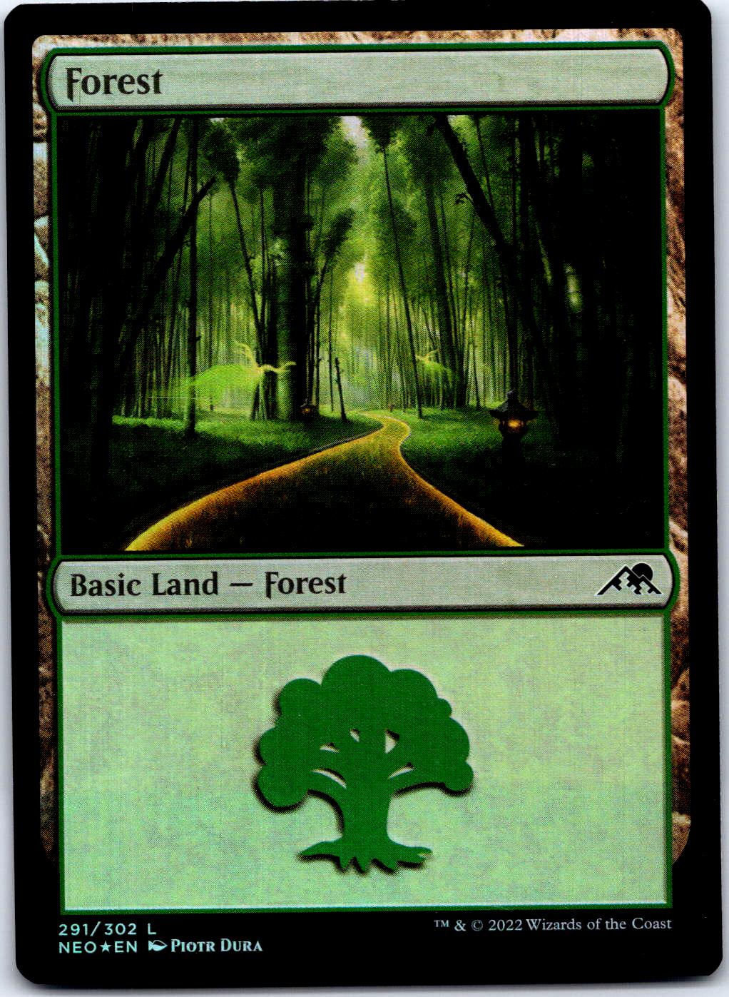 FOREST (291) 291 LAND MAGIC: THE GATHERING MP