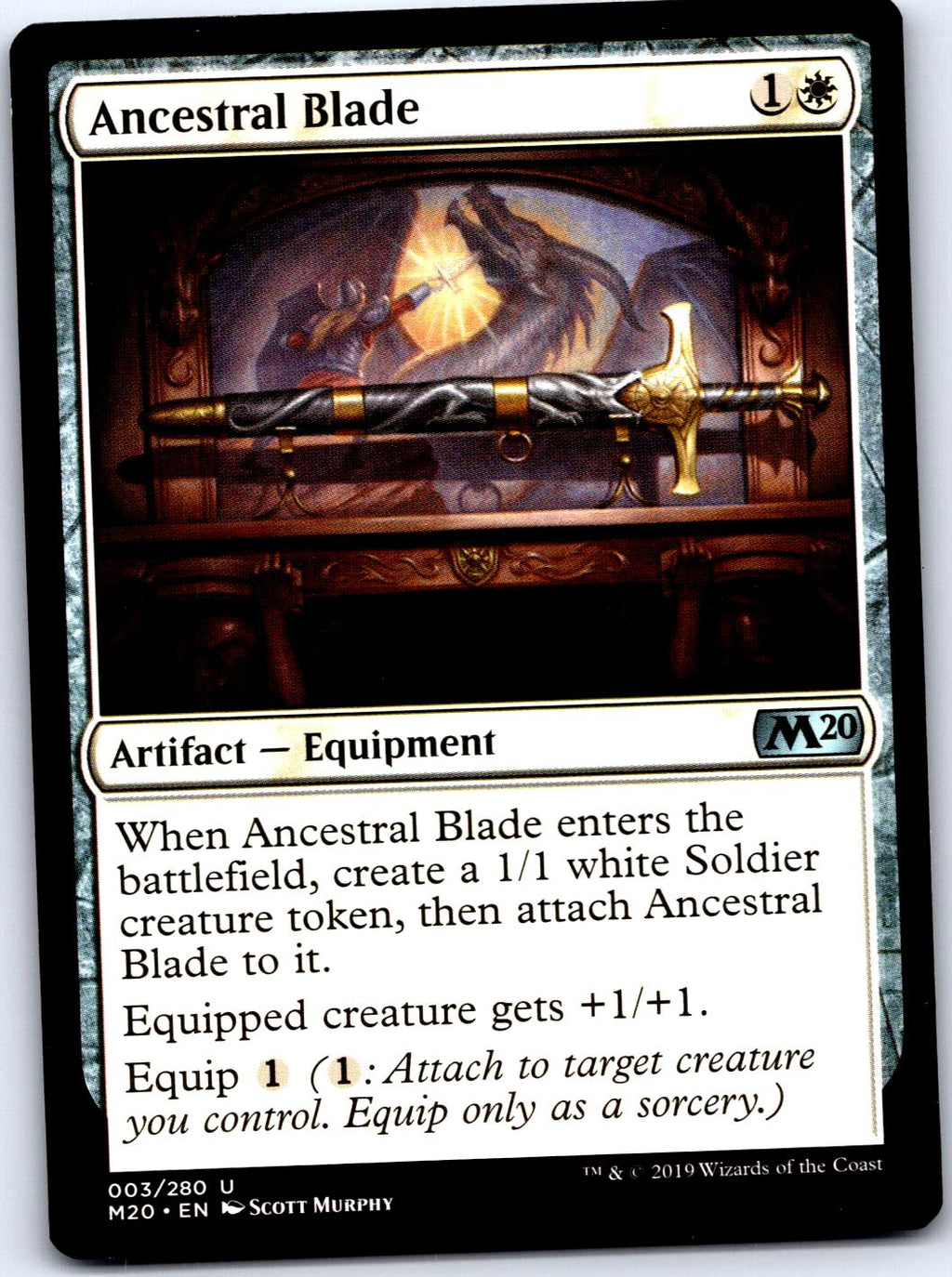 ANCESTRAL BLADE 3 UC MAGIC: THE GATHERING MP