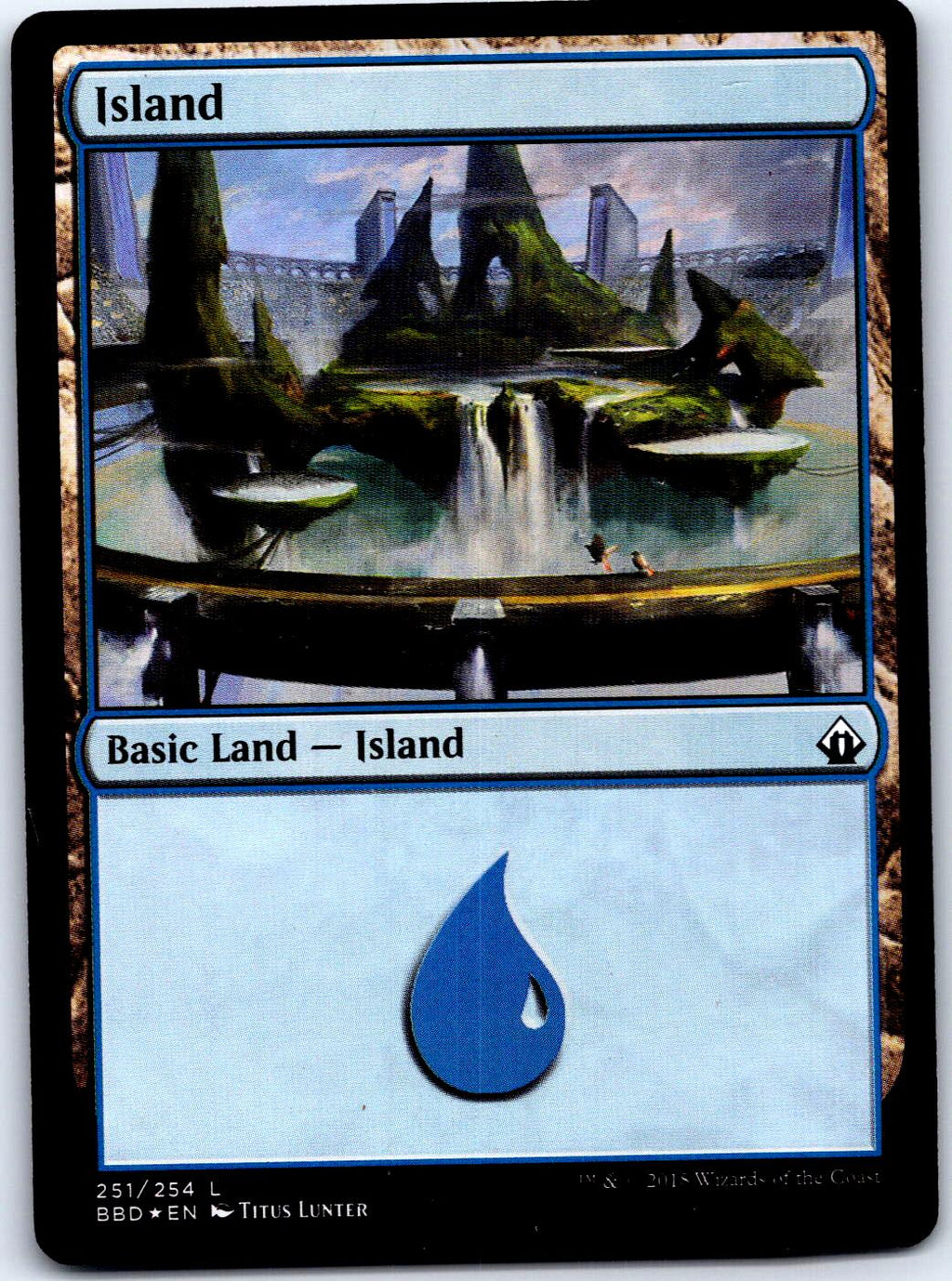 ISLAND 251 LAND MAGIC: THE GATHERING MP