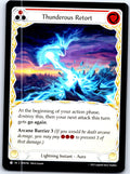 THUNDEROUS RETORT (RED) OMN196 C FLESH AND BLOOD MP