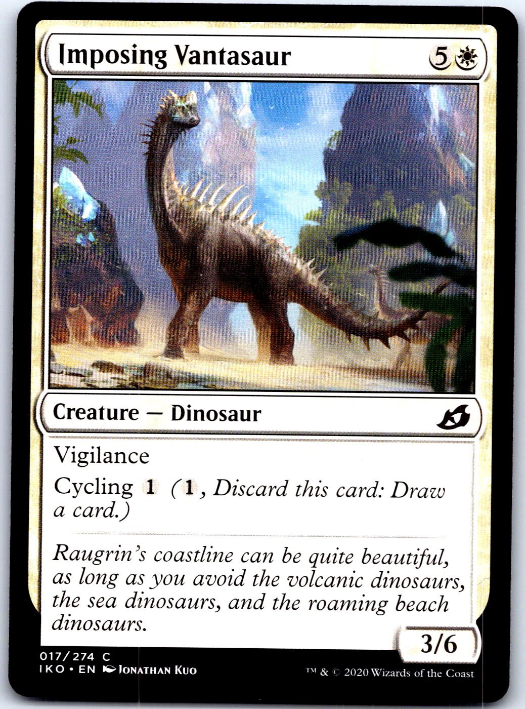 IMPOSING VANTASAUR 17 C MAGIC: THE GATHERING MP