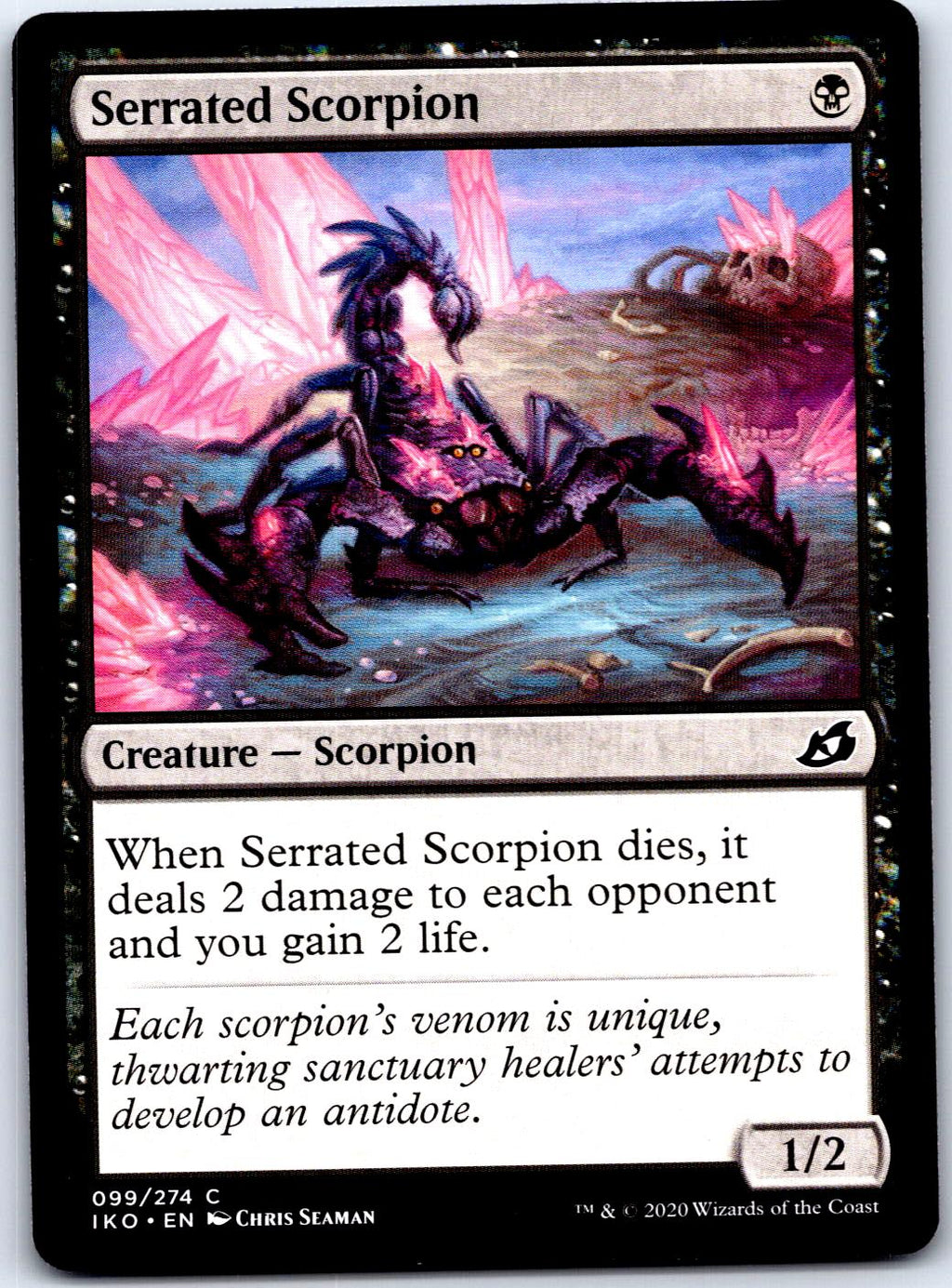 SERRATED SCORPION 99 C MAGIC: THE GATHERING MP
