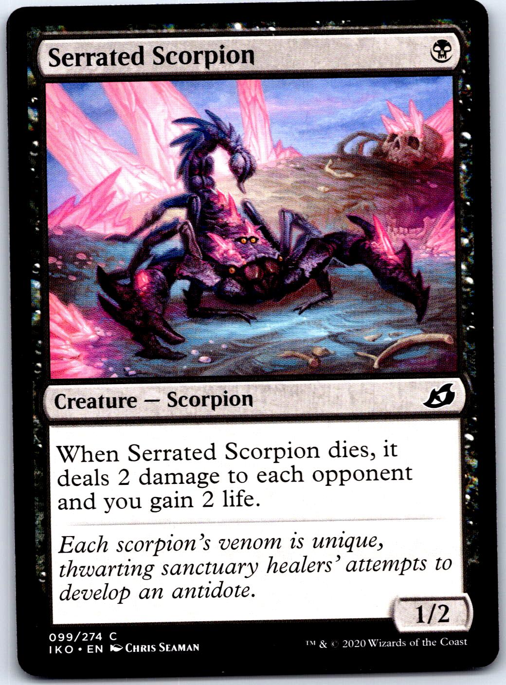 SERRATED SCORPION 99 C MAGIC: THE GATHERING MP