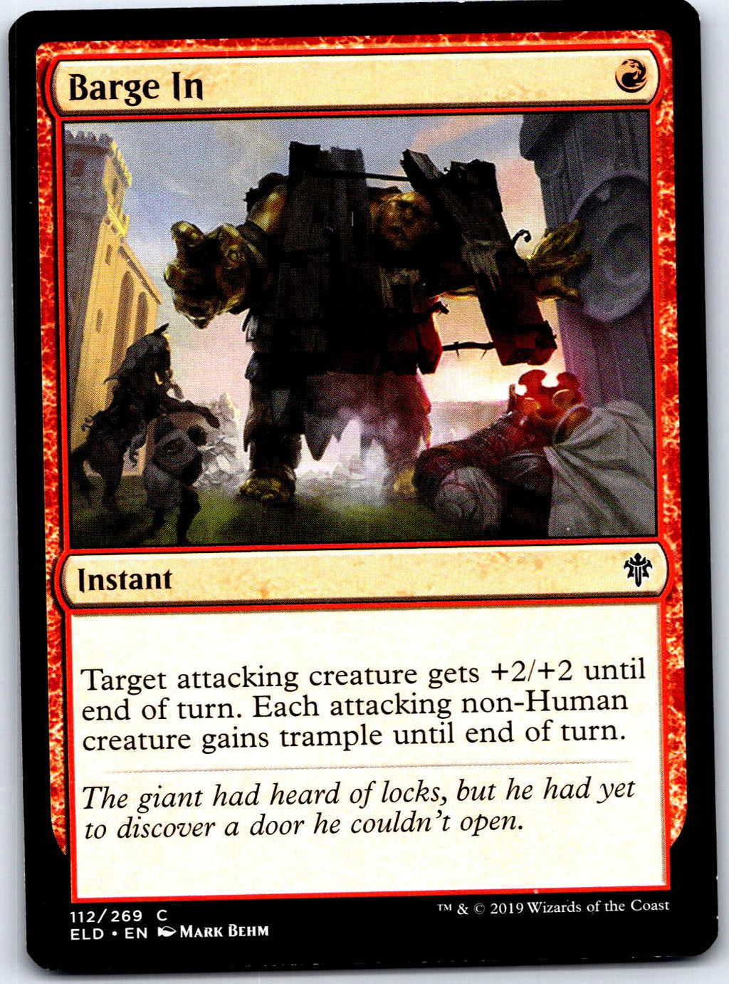BARGE IN 112 C MAGIC: THE GATHERING MP