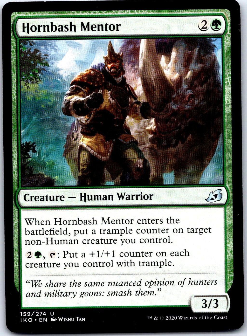 HORNBASH MENTOR 159 UC MAGIC: THE GATHERING MP