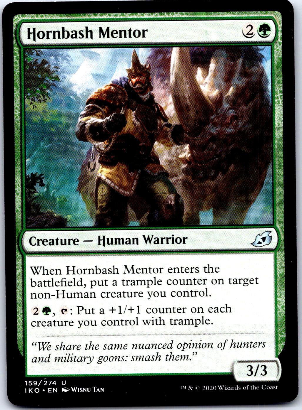 HORNBASH MENTOR 159 UC MAGIC: THE GATHERING MP