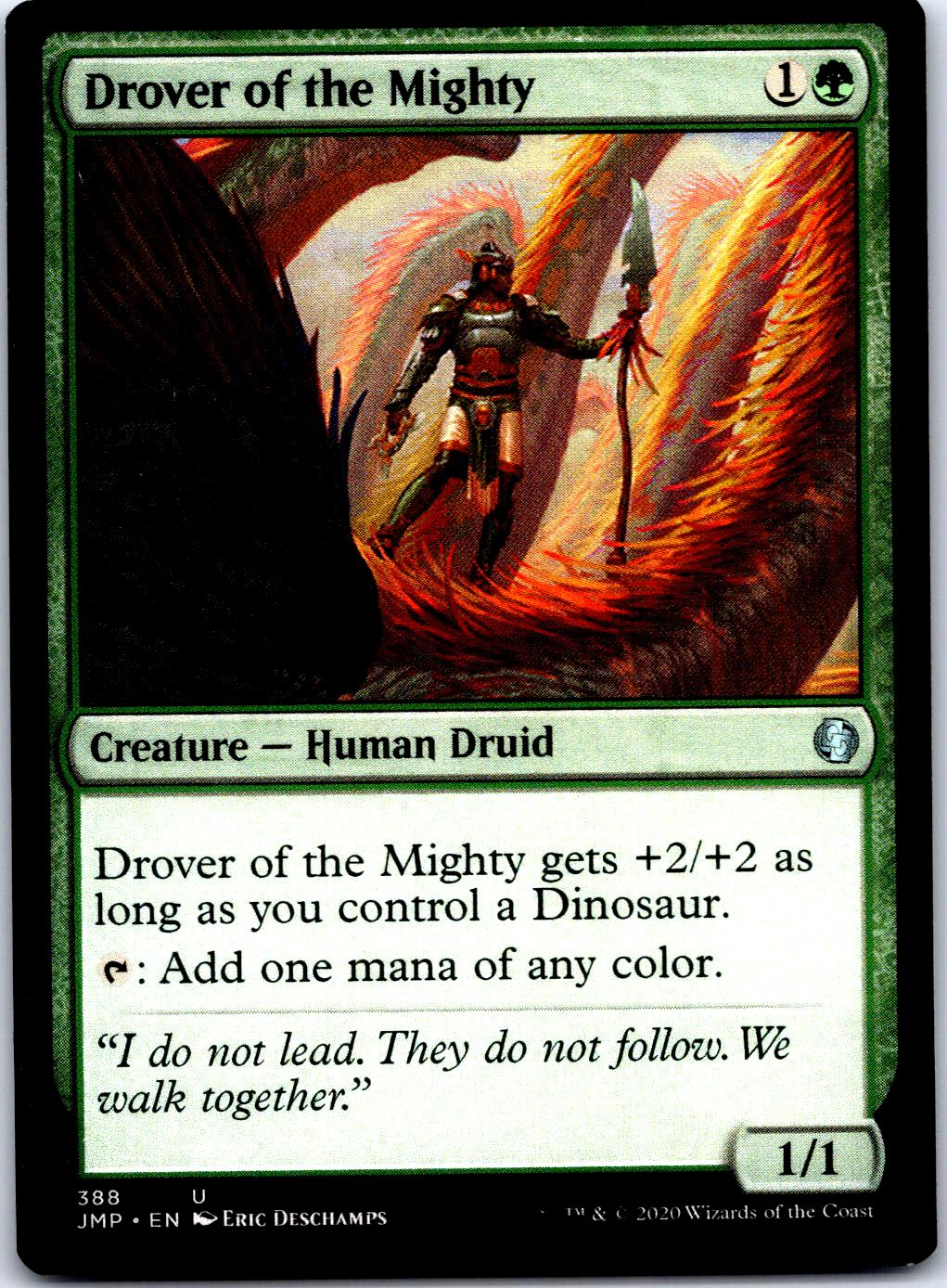 DROVER OF THE MIGHTY 388 UC MAGIC: THE GATHERING MP
