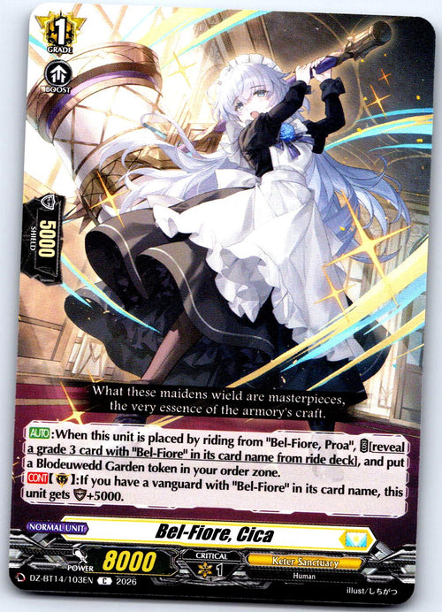 BEL-FIORE, CICA DZ-BT14/103EN C CARDFIGHT!! VANGUARD MP