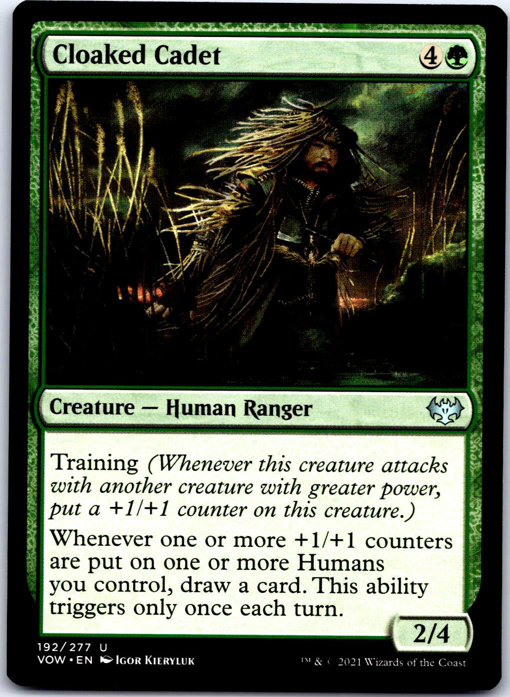 CLOAKED CADET 192 UC MAGIC: THE GATHERING MP