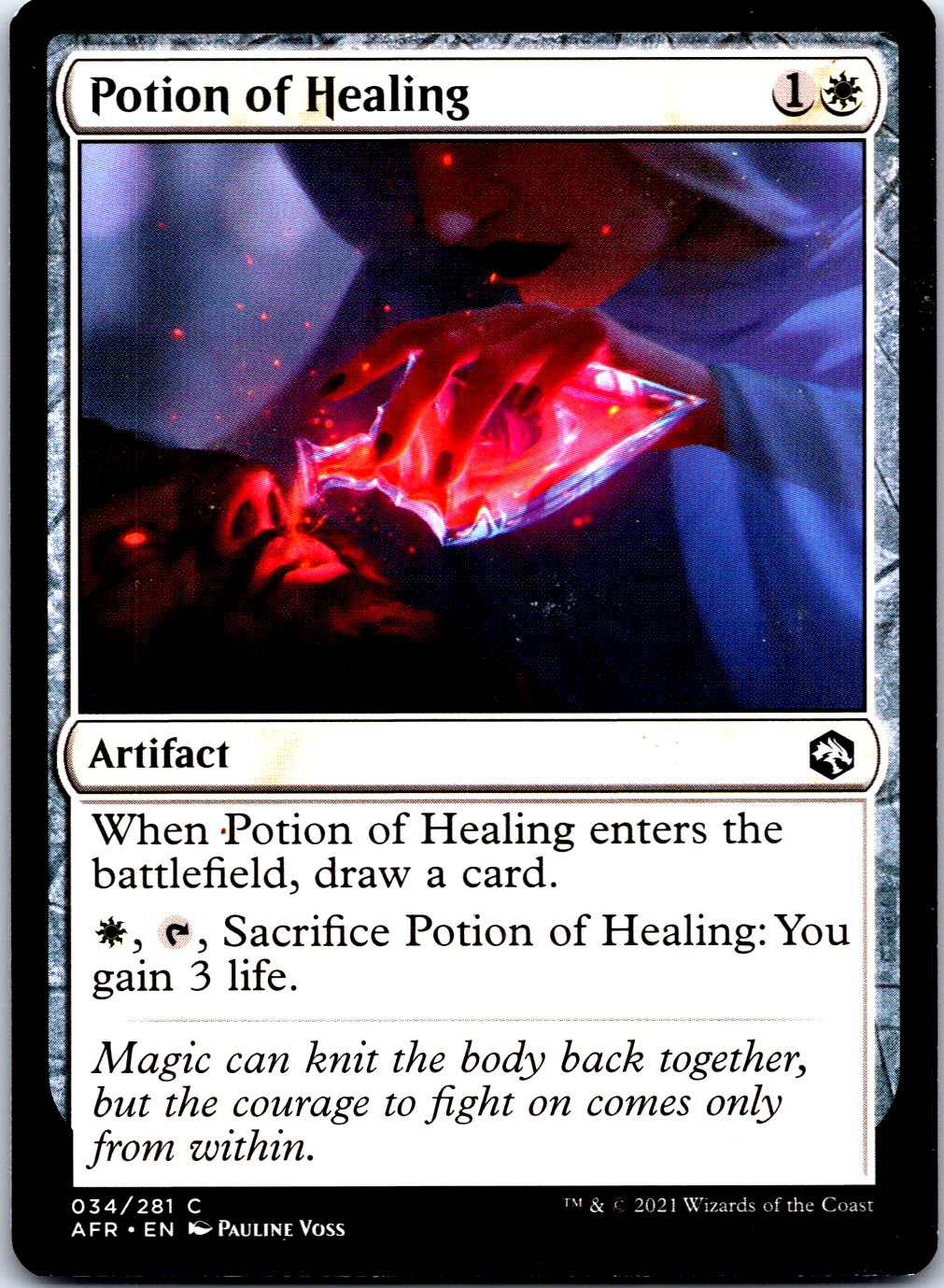 POTION OF HEALING 34 C MAGIC: THE GATHERING MP