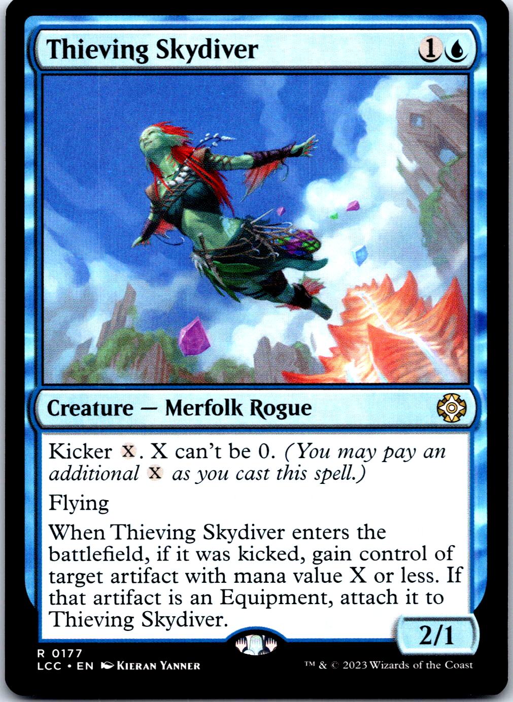 THIEVING SKYDIVER 177 R MAGIC: THE GATHERING MP