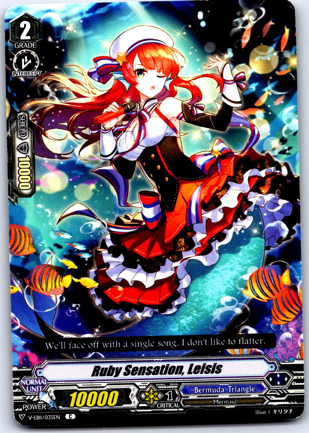 RUBY SENSATION, LEISIS V-EB11/035EN C CARDFIGHT!! VANGUARD MP