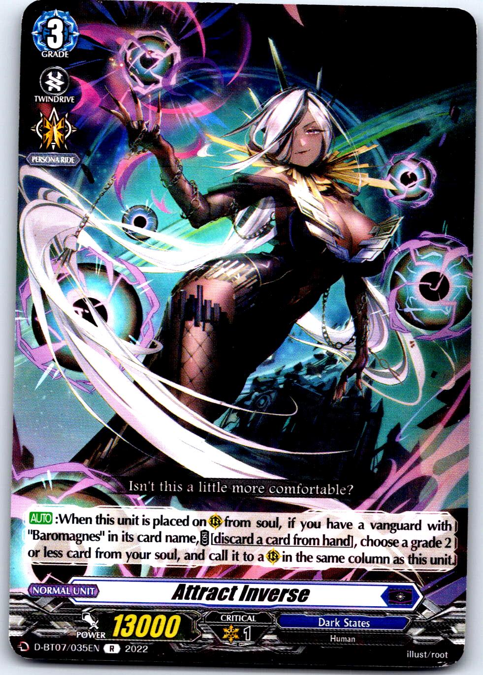 ATTRACT INVERSE D-BT07/035EN R CARDFIGHT!! VANGUARD MP