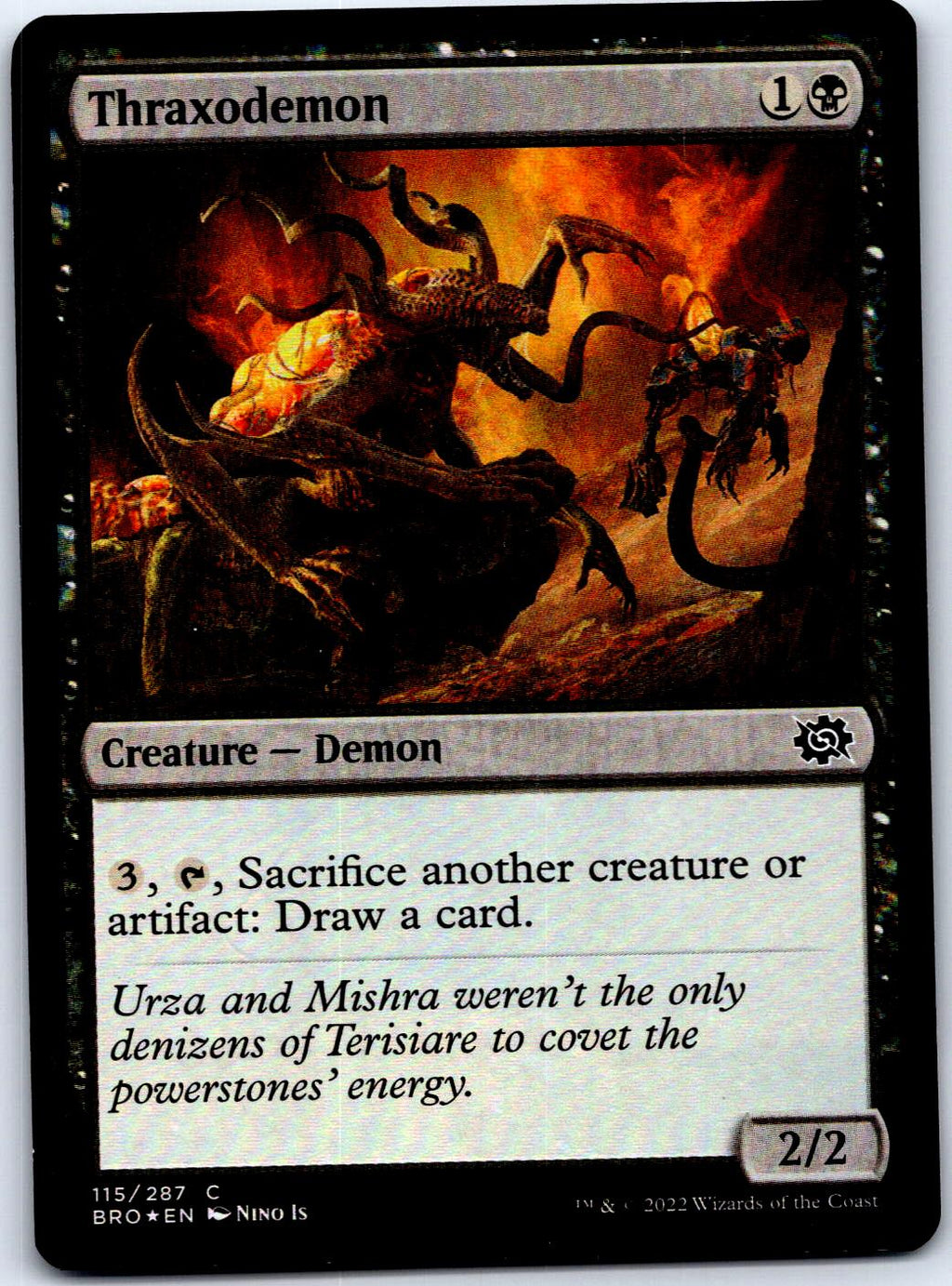 THRAXODEMON 115 C MAGIC: THE GATHERING MP