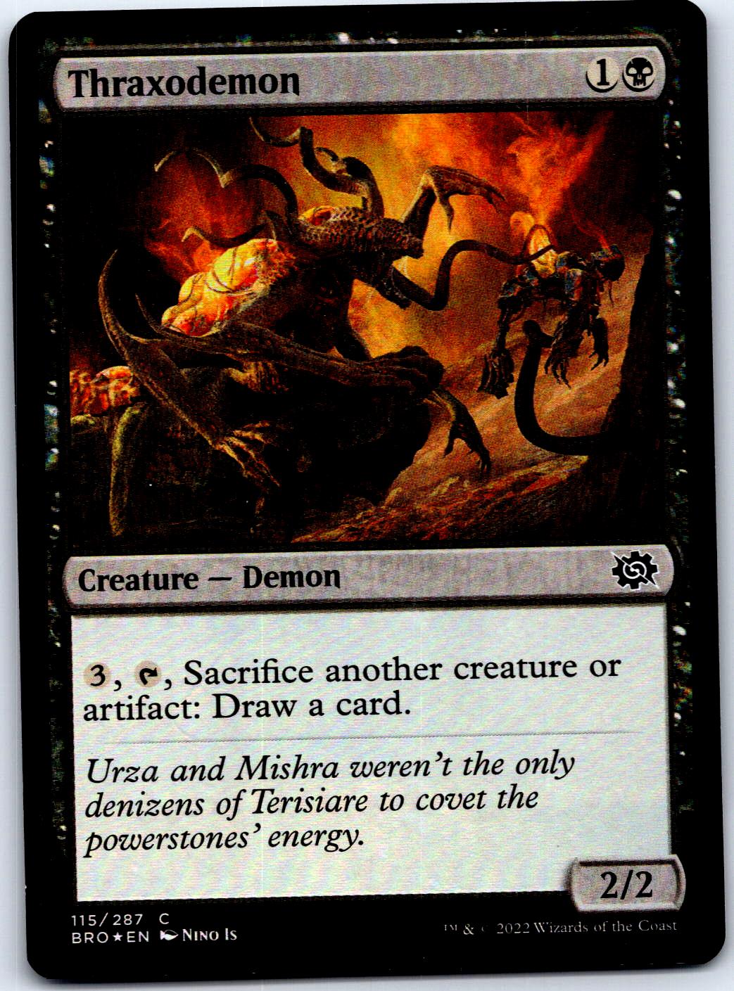 THRAXODEMON 115 C MAGIC: THE GATHERING MP