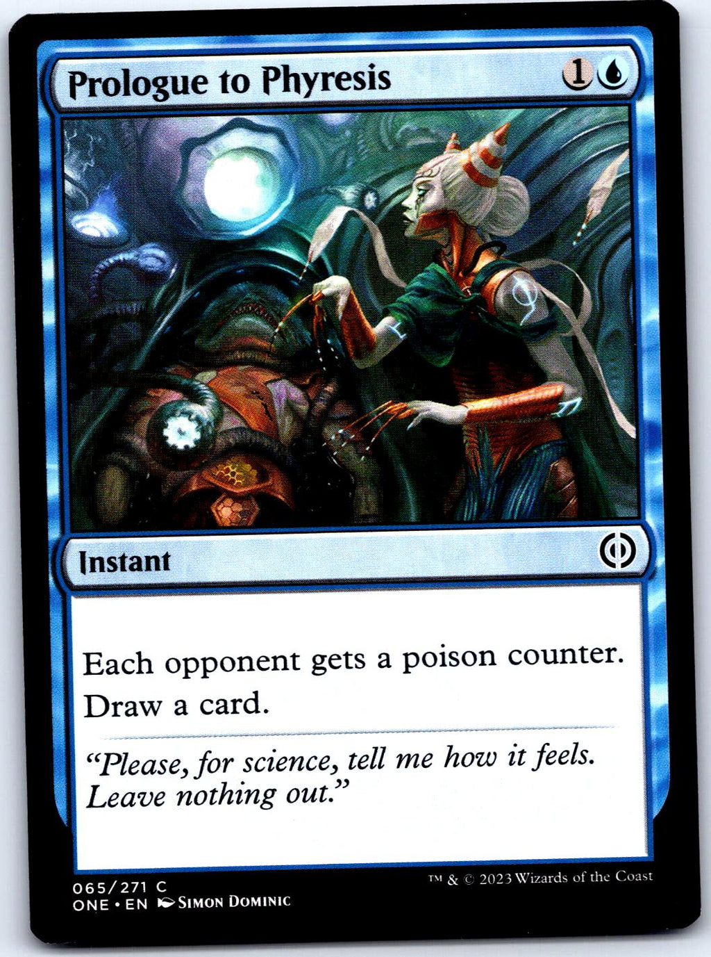 PROLOGUE TO PHYRESIS 65 C MAGIC: THE GATHERING MP