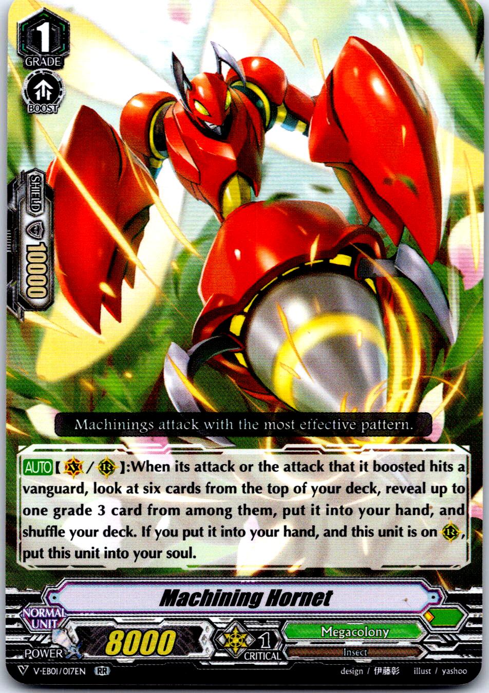 MACHINING HORNET V-EB01/017EN RR CARDFIGHT!! VANGUARD MP