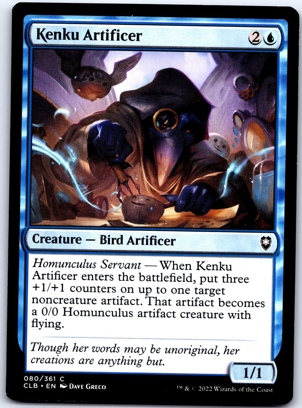 KENKU ARTIFICER 80 C MAGIC: THE GATHERING MP