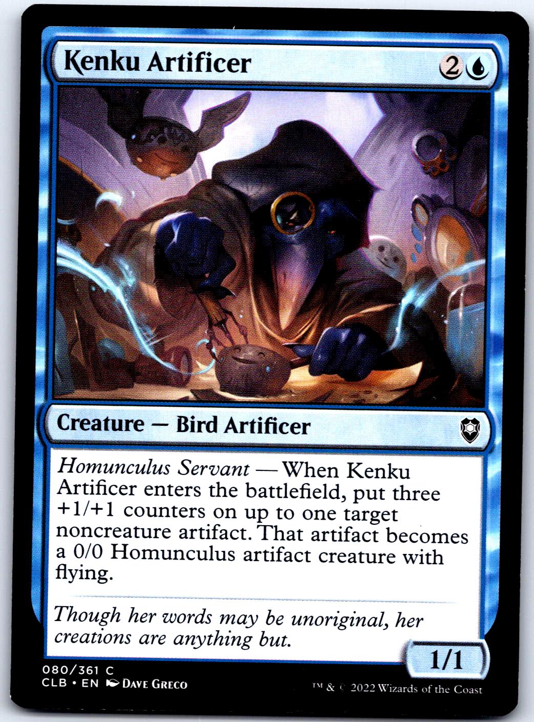 KENKU ARTIFICER 80 C MAGIC: THE GATHERING MP