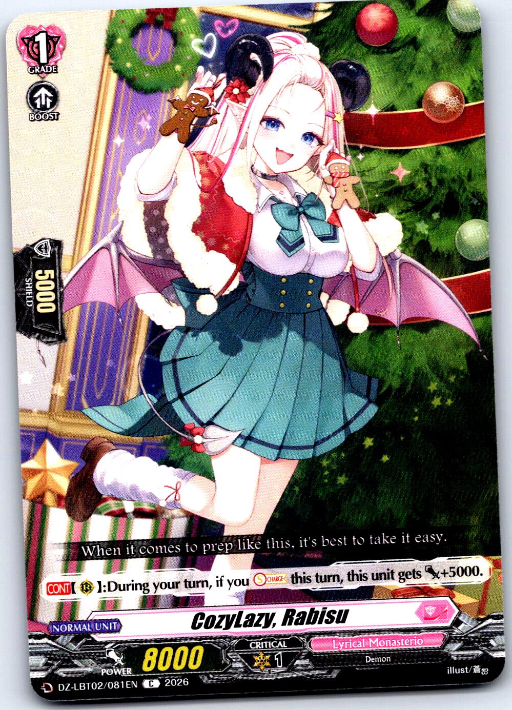 COZYLAZY, RABISU DZ-LBT02/081EN C CARDFIGHT!! VANGUARD LP