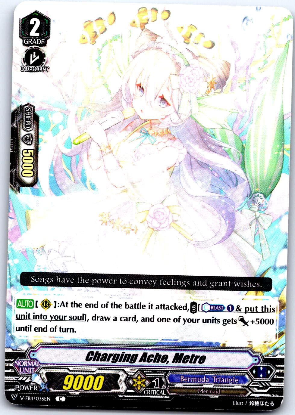 CHARGING ACHE, METRE V-EB11/036EN C CARDFIGHT!! VANGUARD MP