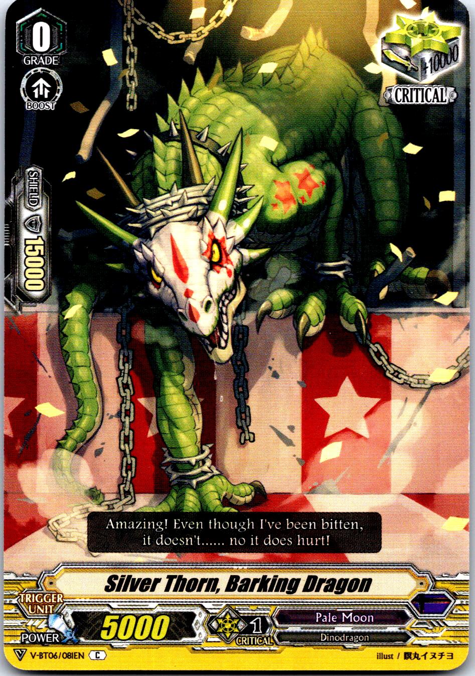 SILVER THORN, BARKING DRAGON V-BT06/081EN C CARDFIGHT!! VANGUARD MP