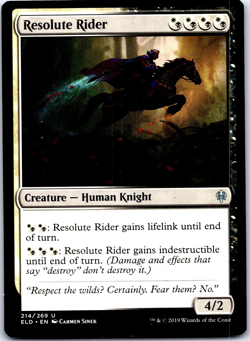 RESOLUTE RIDER 214 UC MAGIC: THE GATHERING MP